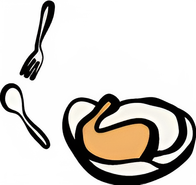 a logo with a crescent moon and a crescent moon